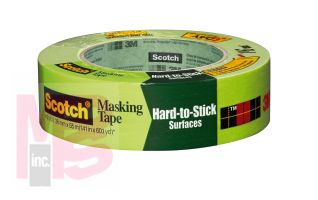 3M  2060-36A  Scotch  Masking Tape  for  Hard-to-Stick  Surfaces  Individual Wrap 36 mm x 55 m - Micro Parts & Supplies, Inc.