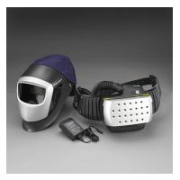 3M Adflo Powered Air Purifying Respirator High Efficiency Organic Vapor-Acid Gas (OV/SD/CL/HC) System, Welding Safety 15-3301-00SW, with 3M Speedglas Welding Helmet 9000HWR and SideWindows 1 EA/Case