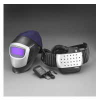 3M Adflo Powered Air Purifying Respirator (PAPR) High Efficiency System with 3M Speedglas Welding Helmet 9000HWR and Auto-Darkening Filter 9002X, Respiratory Protection 15-1101-21 1/cs