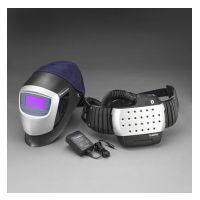 3M Adflo Powered Air Purifying Respirator High Efficiency System, Welding Safety 15-1101-31SW, with 3M Speedglas Welding Helmet 9000HWR with SideWindows and 3M Speedglas Auto-Darkening Filter 9002V 1 EA/Case