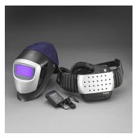 3M Adflo Powered Air Purifying Respirator (PAPR) High Efficiency System with 3M Speedglas Welding Helmet 9000HWR and Auto-Darkening Filter 9002X, Respiratory Protection 15-1101-21SW 1/cs