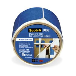 3M 2090 ScotchBlue Painter's Tape Multi-Use 2090-CM 2.25 in x 3.5 in (57.15 mm x 88.9 mm) - Micro Parts & Supplies, Inc.