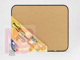 3M 558-BBS Post-it Sticky Cork Board 18 in x 22 in with Command Fasteners - Micro Parts & Supplies, Inc.