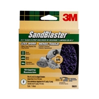 3M 9681 SandBlaster Clean-N-Strip Discs 4.5 in x 4.5 in   - Micro Parts & Supplies, Inc.