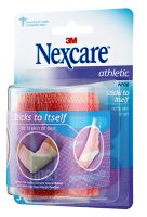 3M CR-3R Nexcare Athletic Wrap Red 3 in x 5 yds stretched - Micro Parts & Supplies, Inc.