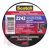 3M 6165-BA-10 Scotch 2242 Electrical Splicing Tape 3/4 in x 15 ft x 0.030 in (19 mm x 4.5 m x 0.76 mm) - Micro Parts & Supplies, Inc.