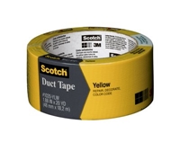 3M 1020-YLW-A Scotch(R) Yellow Duct Tape 1.88 in x 20 yd - Micro Parts & Supplies, Inc.