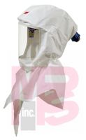 3M S-757 Versaflo(TM) Painter`s Hood Assembly with Inner Shroud and Premium Head Suspension - Micro Parts & Supplies, Inc.