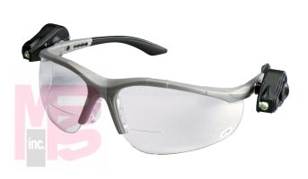 3M 11477-00000-10 Light Vision(TM) 2 Protective Eyewear, Clr Anti-Fog Lens, Gray Frame, - Micro Parts & Supplies, Inc.