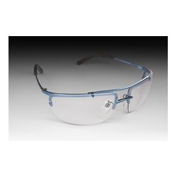 3M 11532-10000-20 Metaliks(TM) Protective Eyewear. Clear Anti-Fog Lens, Blue Metal Frame - Micro Parts & Supplies, Inc.