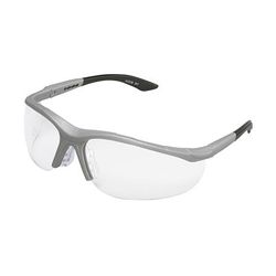 3M Virtua Protective Eyewear V10, 11722-00000-20 Clear Hard Coat Lens, Gray Frame 20 ea/case