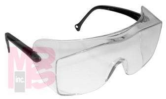 3M 12159-00000-20 OX(TM) Protective Eyewear, Clear Lens, Black Temple - Micro Parts & Supplies, Inc.