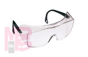 3M 12166-00000-20 OX(TM) Protective Eyewear 2000, Clear Anti-Fog Lens, Black Secure Grip Temple - Micro Parts & Supplies, Inc.