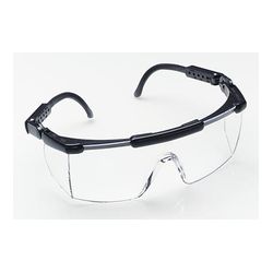 3M 14450-00000-20 Nassau Rave(TM) Protective Eyewear, Clear Lens, Black Frame - Micro Parts & Supplies, Inc.