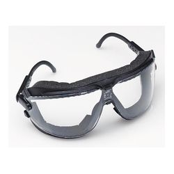 3M 16615-00000-10 GoggleGear(TM) Safety Goggles, Clear Lens, Black Frame, Medium - Micro Parts & Supplies, Inc.