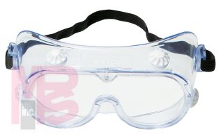 3M 40661-00000-10 Safety Splash Goggle 334AF, Clear Anti Fog Lens - Micro Parts & Supplies, Inc.