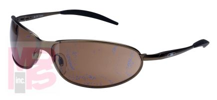 3M 11555-00000-20 Metaliks(TM) GT Protective Eyewear, Bronze Anti-Fog Lens, Bronze Frame - Micro Parts & Supplies, Inc.