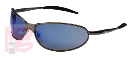 3M 11556-00000-20 Metaliks(TM) Protective Eyewear GT, Blue Mirror Hard Coat Lens, Bronze - Micro Parts & Supplies, Inc.