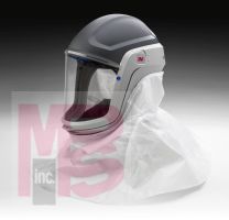 3M M-405 Versaflo(TM) Respiratory Helmet Assembly with Standard Visor and Shroud - Micro Parts & Supplies, Inc.