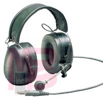 3M Peltor(TM) Ground Mechanic Headset MT7H79F-01, Communications Headset, Black Cups 1/cs