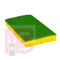 3M Scotch-Brite Medium Duty Scrub Sponge 74CC  6.1 in x 3.6 in x 0.7 in  10/pack  6 packs/case