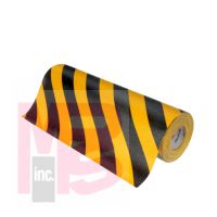 3M Safety-Walk Slip-Resistant General Purpose Tapes and Treads 613  Black/Yellow Stripe 1 in x 60 ft Roll 4/case