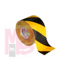 3M Safety-Walk Slip-Resistant General Purpose Tapes and Treads 613  Black/Yellow Stripe 4 in x 60 ft Roll 1/case