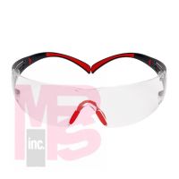 3M SecureFit SF401SGAF-RED  Red/Gray Clear Scotchgard(TM) Anti-fog lens 20ea/cs