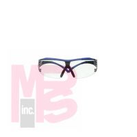 3M SecureFit 400 Series Safety Glasses SF401XSGAF-BLU  Blue/Gray  Clear Scotchgard™ Anti-Fog/Anti-Scratch Lens  20 EA/Case