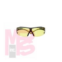 3M SecureFit 400 Series Safety Glasses SF403XSGAF-YEL  Yellow/Black  Amber Scotchgard™ Anti-Fog/Anti-Scratch Lens  20 EA/Case