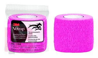 3M 1404HP Vetrap Bandaging Tape Hot Pink - Micro Parts & Supplies, Inc.