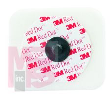 3M Red Dot Monitoring Electrode with Foam Tape and Sticky Gel 2570-3