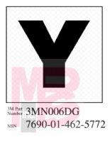 3M 3MN006DG Diamond Grade Damage Control Sign "Yoke" 2 in x 2 in - Micro Parts & Supplies, Inc.