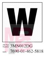 3M 3MN012DG Diamond Grade Damage Control Sign "William" 2 in x 2 in - Micro Parts & Supplies, Inc.