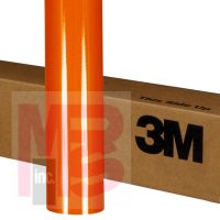 3M Scotchlite™ Removable Reflective Graphic Film With Comply™ Adhesive 680CR-14  Orange  48 in x 50 yd  1 Roll/Case