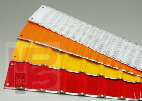 3M Diamond Grade Linear Delineation System LDS-FO344 Fluorescent Orange  34 in x 4 in  50 per carton