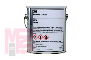 3M Process Color 887I Brown  Gallon Container