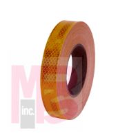 Click here to view larger image 3M Diamond Grade(TM) Conspicuity Marking 983-21 ES Fluorescent Yellow, 1 in x 150 ft
