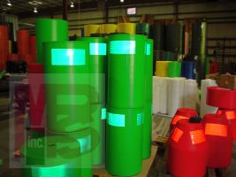 3M Diamond Grade Flexible Prismatic Conspicuity Marking Series USCGFP-37 Green  10 in  10 per package