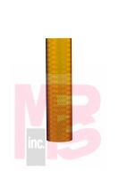 3M Flexible Prismatic Reflective Sheeting 3311M Yellow  3 in X 50 yd