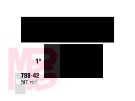 3M 79942 Scotchlite Reflective Striping Tape Black 1 in x 50 ft - Micro Parts & Supplies, Inc.