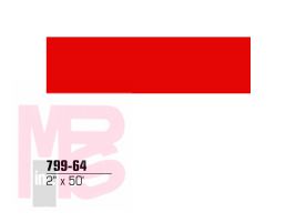 3M 79964 Scotchlite Reflective Striping Tape Red 2 in x 50 ft - Micro Parts & Supplies, Inc.