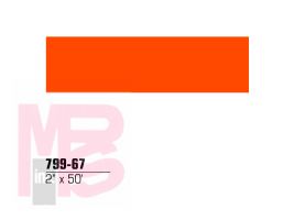 3M 79967 Scotchlite Reflective Striping Tape Orange 2 in x 50 ft - Micro Parts & Supplies, Inc.