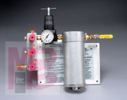 3M W-2806 Compressed Air Filter and Regulator Panel W-2806/07006(AAD) 50 cfm 3-5 outlets   - Micro Parts & Supplies, Inc.