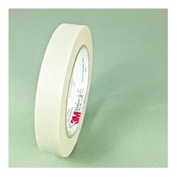 3M 27-3/8"X60YD Glass Cloth Electrical Tape White Rubber Thermosetting Adhesive 3/8 in x 60 yd (9.52 x 55 m) - Micro Parts & Supplies, Inc.