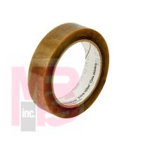 3M Polyester Film Electrical Tape 54  Translucent  Rubber Thermosetting Adhesive   22.5 in x 72 yd (57.2 cm x 65.8 m)  logroll