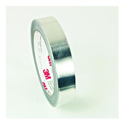 3M 1170-1"X18YD EMI Aluminum Foil Tape 1 in x 18 yd (25.40 mm x 16.5 m) - Micro Parts & Supplies, Inc.