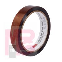 3M Polyimide Film Electrical Tape 92  Amber  3/8 in X 36 yds  Silicone Adhesive  1-mil film  3/8 in x 36 yds   24 per case