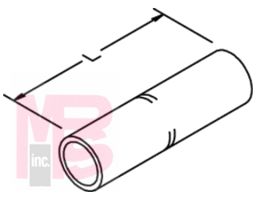 3M 10001 Scotchlok Copper Standard Barrel Connector up to 35 kV - Micro Parts & Supplies, Inc.