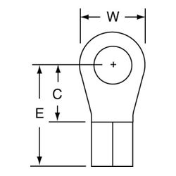 3M MU8-14RHT/SK Scotchlok Ring Tongue High Temperature Butted Seam  - Micro Parts & Supplies, Inc.